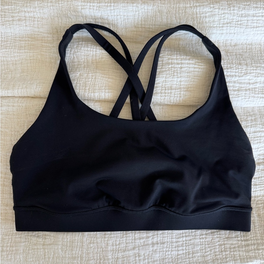 Lululemon Energy Black Sports Bra